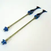gobike88 TOKEN TK221M SHARK TAIL Titanium Axle Skewer, QR, 45g, MTB, Blue, A50