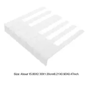 White Piano Keytops 1 Octave for Repair (7 key tops per set), 2" long head