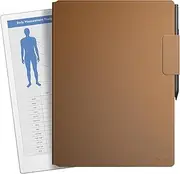 OLAIKE Case for Remarkable Paper Pro, Premium PU Leather Book Folio with Pen-Buckle, Smart Magnetic Cover Only for Remarkable Paper Pro 11.8 inch, Bundle with Premium Membership (Brown)