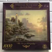 Thomas Kinkade The Sea Of Tranquility 1000 Piece Jigsaw Puzzle 1999 CEACO SEALED