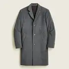 J Crew Ludlow topcoat in wool-cashmere AA149 34S Charcoal