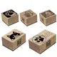 貓咪系列雕刻印章紙盒裝(五款可選)
