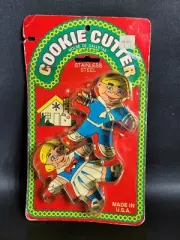 Vintage Lone Toy Tree Inc. Gingerbread Cookie Cutter Set NOS