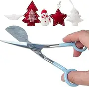 Duck Bill Scissors, Duck - Corner Wife Fedge Up - Plique Scissors - Double Bend Handle Scissors - Machine Lips & Decals - The Design of the Man