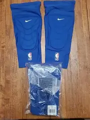 Nike NBA Issued Blue Shin Pads Set of 2- L/XL (CT3877)- 400