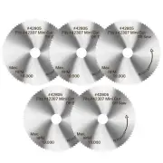 5x HSS Saw Blade Mini High Speed Miter Cut Off Saw 2" x 100T x 3/8" Cutting Disc