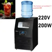 40 Ice Grid Portable Self-Cleaning Electric Automatic lce Maker Machine 110lbs