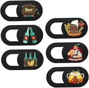 Angoily Webcam Cover Set 6pcs Phone Privacy Cover Computer Slide Blocker Laptop Privacy
