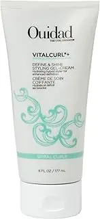 Ouidad VitalCurl Plus Define and Shine Styling Gel-Cream by Ouidad for Unisex - 6 oz Cream, 177.44 millilitre