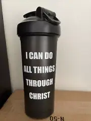 “I Can Do All Things Through Christ” Shaker Cup