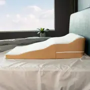Avana Contoured Bed Wedge Support Pillow with Cooling Gel-Infused Memory Foam