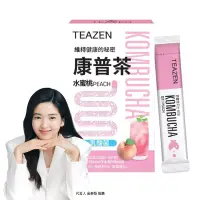 在飛比找博客來優惠-TEAZEN康普茶沖泡飲- 水蜜桃(隨身包)