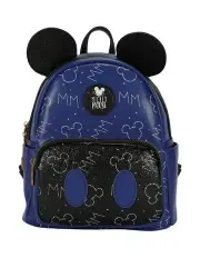 [Disney] Mickey PU School Travel Rucksack Backpack in Multi