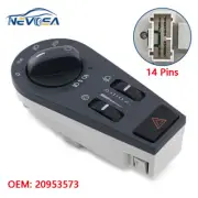 Truck Headlight Hazard Lamp Light Switch Knob Panel For Volvo FH FM 20953573