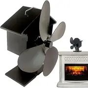 Fireplace Fan Heat Powered | Wood Log Burner Fireplace Fan - Non-electric Wood Log Burner Fireplace Fan, Silent Thermal Eco Fan Heat Fan for Wood Stove