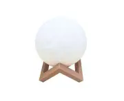 Big Bedding Australia 3D MAGICAL MOON LAMP USB LED NIGHT LIGHT MOONLIGHT TOUCH SENSOR 20CM DIAMETER