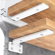Shelf Bracket Heavy Duty Floating Shelf Brackets 6 inch Long 6 Pack Brackets ...