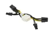 Supermicro CBL-PWEX-1040 8-pin to Two 6+2 Pin 5cm Power GPU Cable