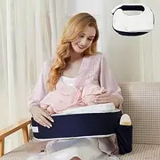 AINIYNM Nursing Pillow for Breastfeeding Pillows Ergonomic Feeding Pillow Made of Memory Foam with Waist Support Band Make Feeding Easier with Removable Wedge Pillow