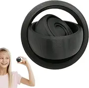 Magnetic Rings Fidget Toy Set, 3D Infinite F-Lip F-idget Spinner Toys, Interactive Handheld S-Pinning Toys, Texture Stress Finger Toy, Rotating Stress Relief Spinner for Focu-s, A-nxiety, Relaxation