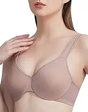 [AILIVIN] Underwire Women's Minimizer Full Figure Bras Smooth Full Coverage Seamless Non Padded Cups Bra