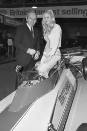 Former Formula One World Champion John Surtees Racing Car Show Lon- 1973 Photo