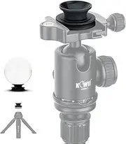 JJC Crystal Ball Stand for 50-100mm Diameter Glass Sphere, with Arca Swiss Type Plate and 1/4"-20 Female Thread Design