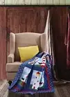 50" x 60" Virah Bella Quilted Throw Light House Super Soft Blanket Phyllis Dobbs