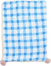 Happyyami Sleep Mat Soft Fleece Bed for Kittens Puppies Lightweight Portable Dog Cushion for Winter Comfort for Pets