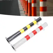 75cm Traffic Delineator Post w/ Hook Road Barrier Post for Crowd Control Stand❀