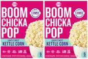 Angie's Boom Chicka Pop Microwave Popcorn Lightly Sweet Kettle Corn 2 Pack