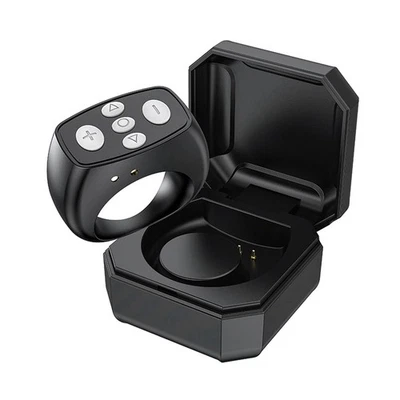 Ring Mobile Phone Bluetooth Remote Control Mini Charging Case Camera Remote5121
