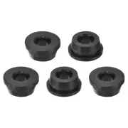 5Pcs Rubber Grommets 7/8" Drill Hole, 1/2" ID Top Hat Hole Plug Grommet