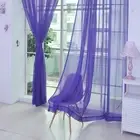 Modern Curtain Decoration Door Drape Home Tulle Colorful Ornament Panel Room