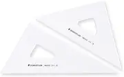 Staedtler 964 18 Triangular Ruler Drawing Set Mars 7.1 inches (18 cm)