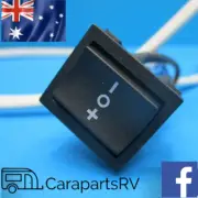 FAN SWITCH for RANGER CARAVAN HATCH ( WITH NO LIGHTS ) PRE-WIRED AND PLUG FITTED