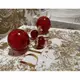 [二手] Christian Dior 近新 真品tribal earrings red 紅色泡泡球耳環