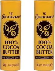 Cococare Cocoa Butter Stick, 1 Ounce (Pack of 2)