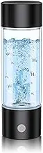 Hydrogen Water Bottle Generator, Portable Rechargeable Rapid High-Concentration Hydrogen Production, 460ml Hydrogen Water Ionizer Machine with Advanced No Odor SPE/PEM Technology for Home, Office