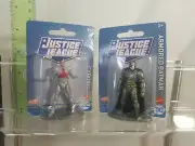 2 DC Justice League - Armored Batman & CYBORG Micro Collection Figure NEW