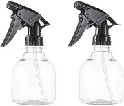 PLAFOPE 3pcs Washing Tools Clear Spray Bottle Kettles Cleaning Spray Watering Tool Spray Bottle Clear Cleaning Tools Mist Spray Bottles Spray Bottles with Spray Bottles for Plants Black