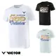 【VICTOR 勝利體育】戴資穎500勝紀念T-shirt(T-TTY500 A/C/G 漂白/黑/碧水綠)