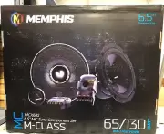 MEMPHIS MCX60S 6.5" CAR 130W COMPONENT MIDS SPEAKERS TWEETERS CROSSOVERS NEW