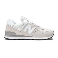 在飛比找momo購物網優惠-【NEW BALANCE】NB 574 男鞋 女鞋 米灰色 