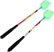 Milisten 2pcs Fishing Bait Spoon Stainless Steel Portable Bait Thrower Feeder Lure Holder