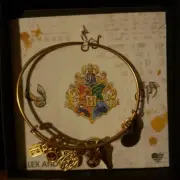 Alex And Ani Harry Potter HAGRID Gold Bangle Bracelet