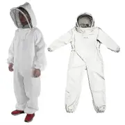 Professional Beekeeper Suit Bee Keeping All Body Hooded Beekeeping Coat New Hskev