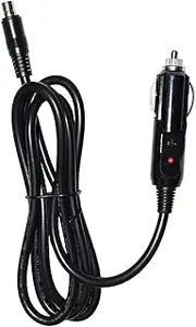 16AWG Car Charging Cable for Power Station Compatibility with DC8020 Male Connectors Head 1.5m Length Black
