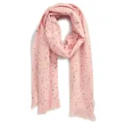 BP / NORDSTROM Women’s Soft Confetti Fringe Scarf Wrap In Pink Multi