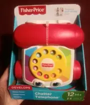 New Fisher Price Chatter Telephone baby toddler 12+ mo toy educational fun ☎